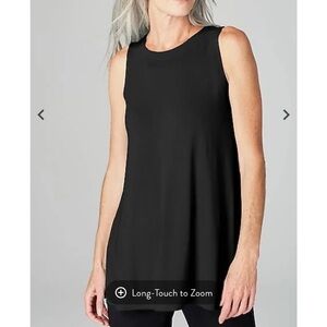 JJill Wearever Black Layeting Tank size Medium